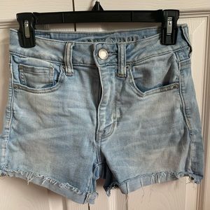 Light blue American Eagle Jean Shorts size 6